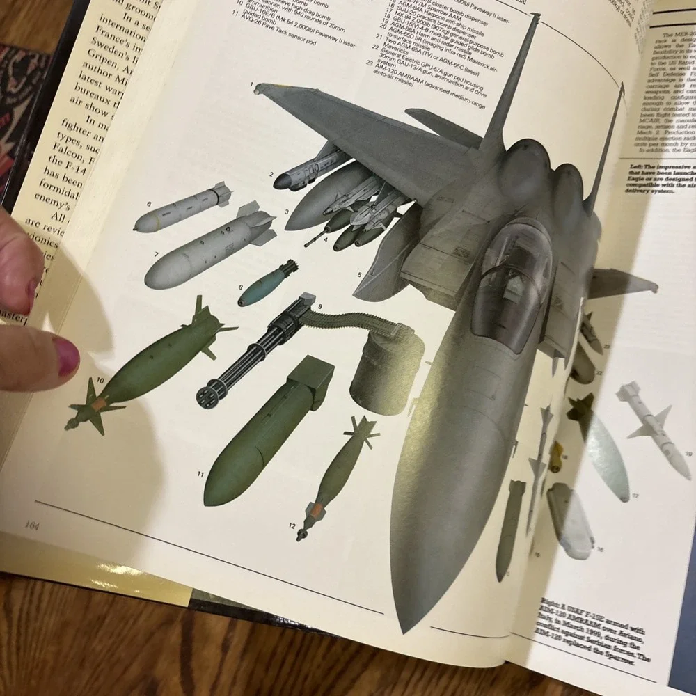 Great Book of Modern Warplanes by Spick, Mike‎ Hardback Book
